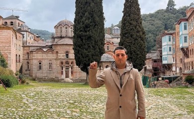 "Rođeno moje, vječna ti slava" Darko Lazić se sa Hilandara obratio pokojnom Draganu