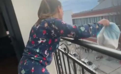 Na udaru negativnih komentara: ZVIJEZDA GRANDA SNIMLJENA KAKO BACA SMEĆE SA TERASE!