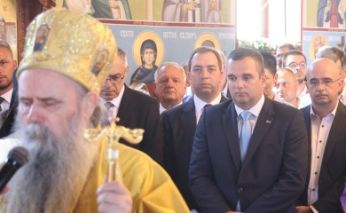 Selak prisustvovao obilježavanju 100 godina Hrama Svetog proroka Ilije u Tesliću
