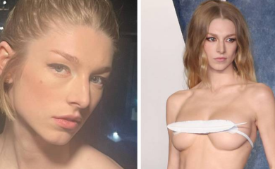 PREKO GRUDI IMALA SAMO JEDNO PERO: Glumica na oskarovskoj zabavi šokirala autfitom