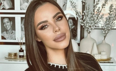 BOGDANA RAŽNATOVIĆ SMANJILA USNE! Cecina snajka se vratila prirodnijem izgledu