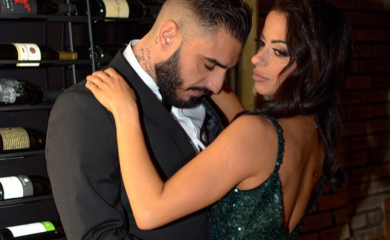 KRIJE STOMAK ODJEĆOM: Prvi slika trudne djevojke Darka Lazića