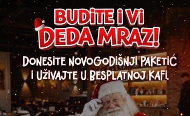 „Budite i vi Deda Mraz“: Shelby Bar pokrenuo humanitarnu akciju uoči praznika