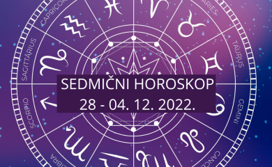 Sedmicni horoskop od 28. do 04. decembra 2022. godine