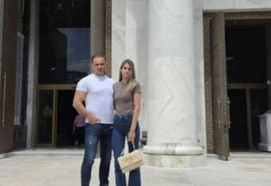 "PORODICA I LJUBAV SU TEMELJI SVEGA" Bivši dečko Jovane Jeremić sa novom djevojkom u Hramu Svetoga Save