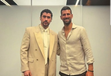 Si te quieres divertir: Novak Đoković iznenadio fanove na koncertu Bad Bunny-a u Londonu