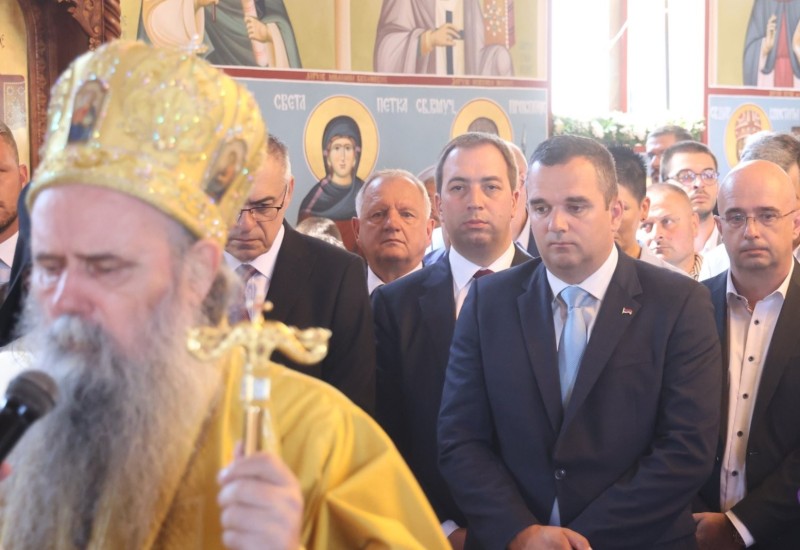 Selak prisustvovao obilježavanju 100 godina Hrama Svetog proroka Ilije u Tesliću
